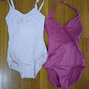 Pink leotards, XS: Harmonie and Body Wrappers